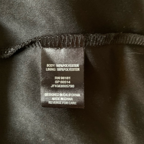 Bebop Black Floral Lace Overlay Mini - Picture 5 of 5